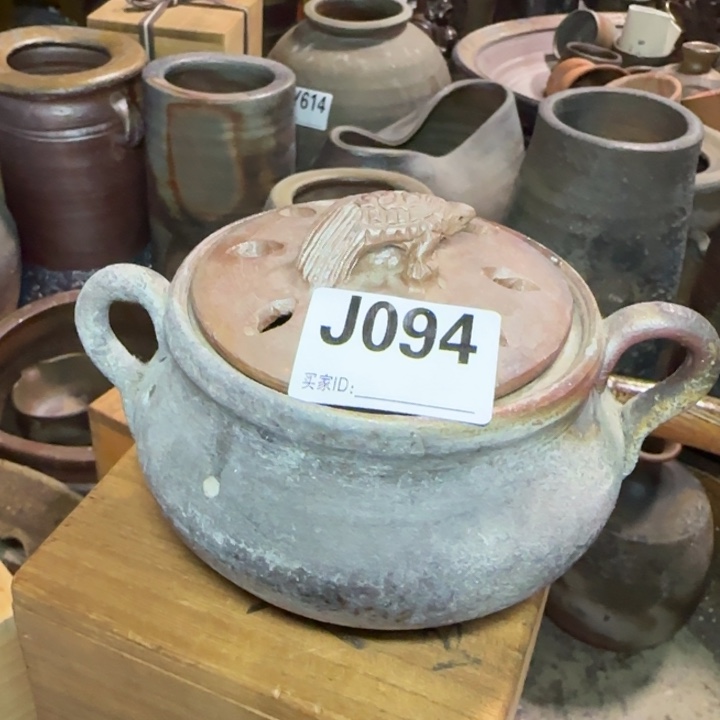 备前烧作品备前烧作品粘窑