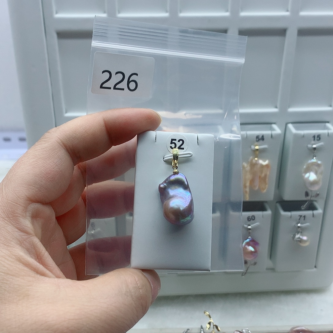 吊坠(不含链)合金淡水珍珠