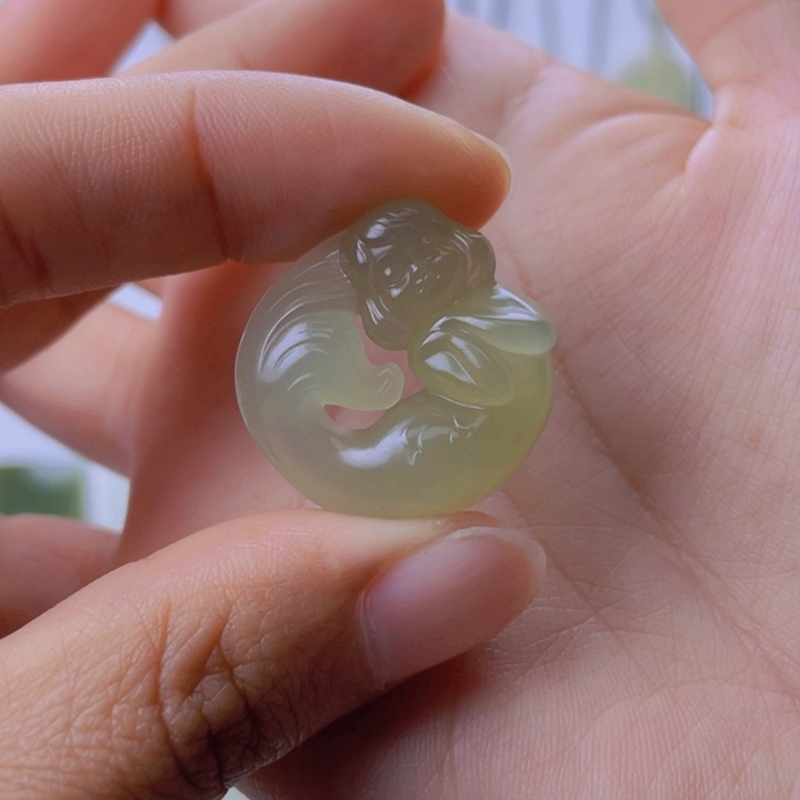 和田玉颈饰未镶嵌*️**