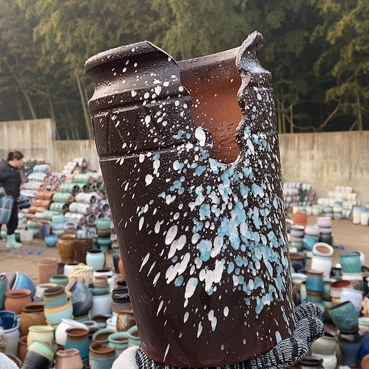 红陶瑕疵介意别拍