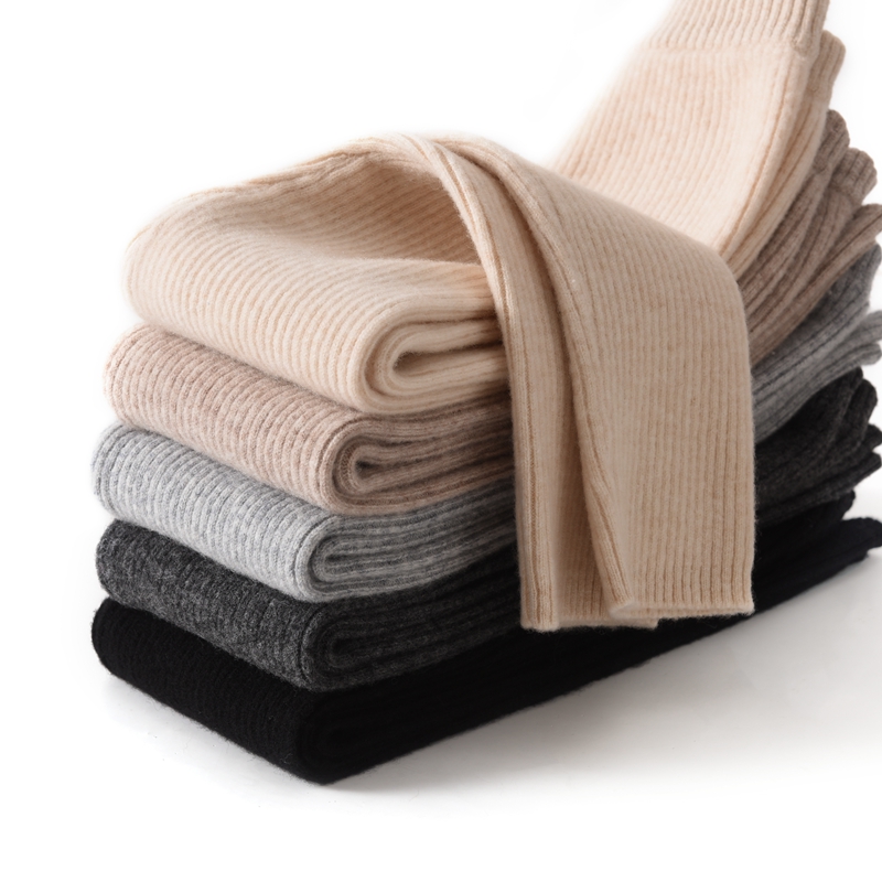 儿童纯羊毛针织打底裤羊毛裤男童女童裤子外穿秋冬显瘦