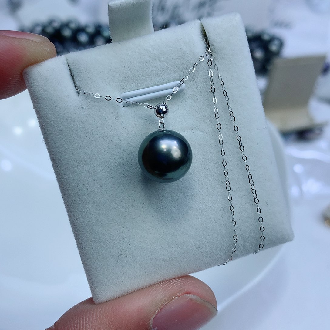 海水珍珠颈饰18K金镶嵌