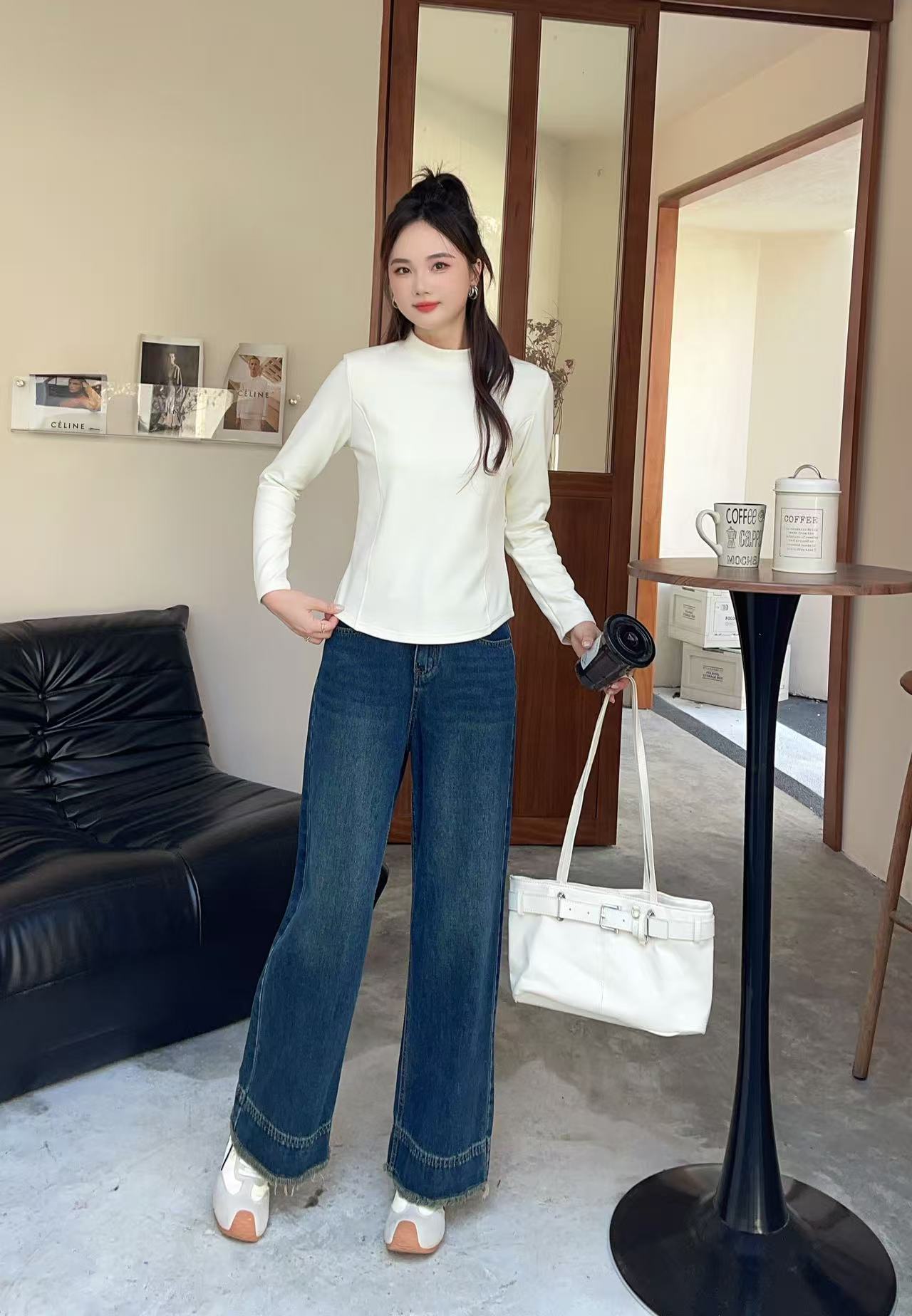 2529冬季新款瘦腰打底衣