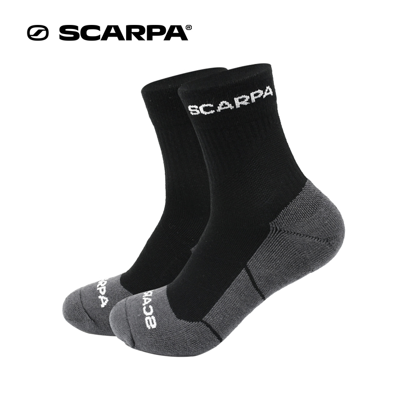 SCARPA思嘉帕男女士通用定制羊毛袜新款徒步袜登山袜运动户外袜