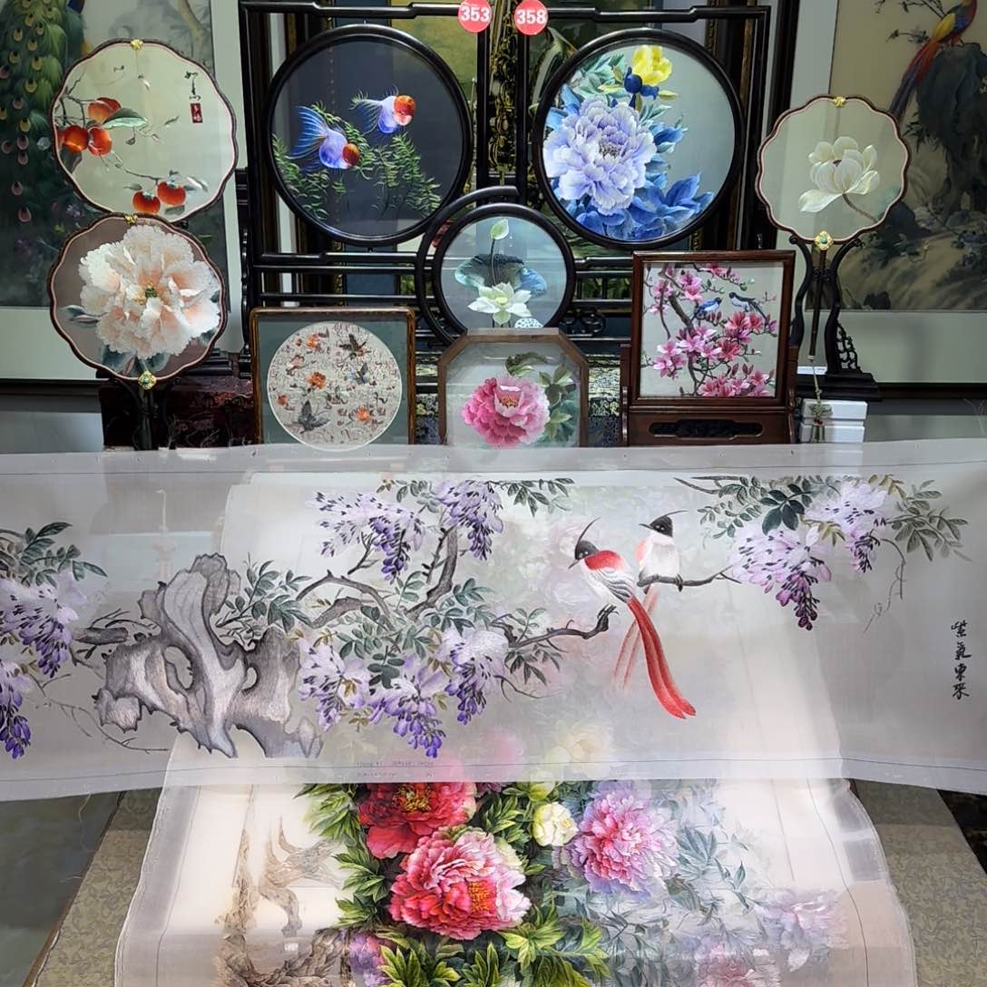 刺绣刺绣工艺精湛