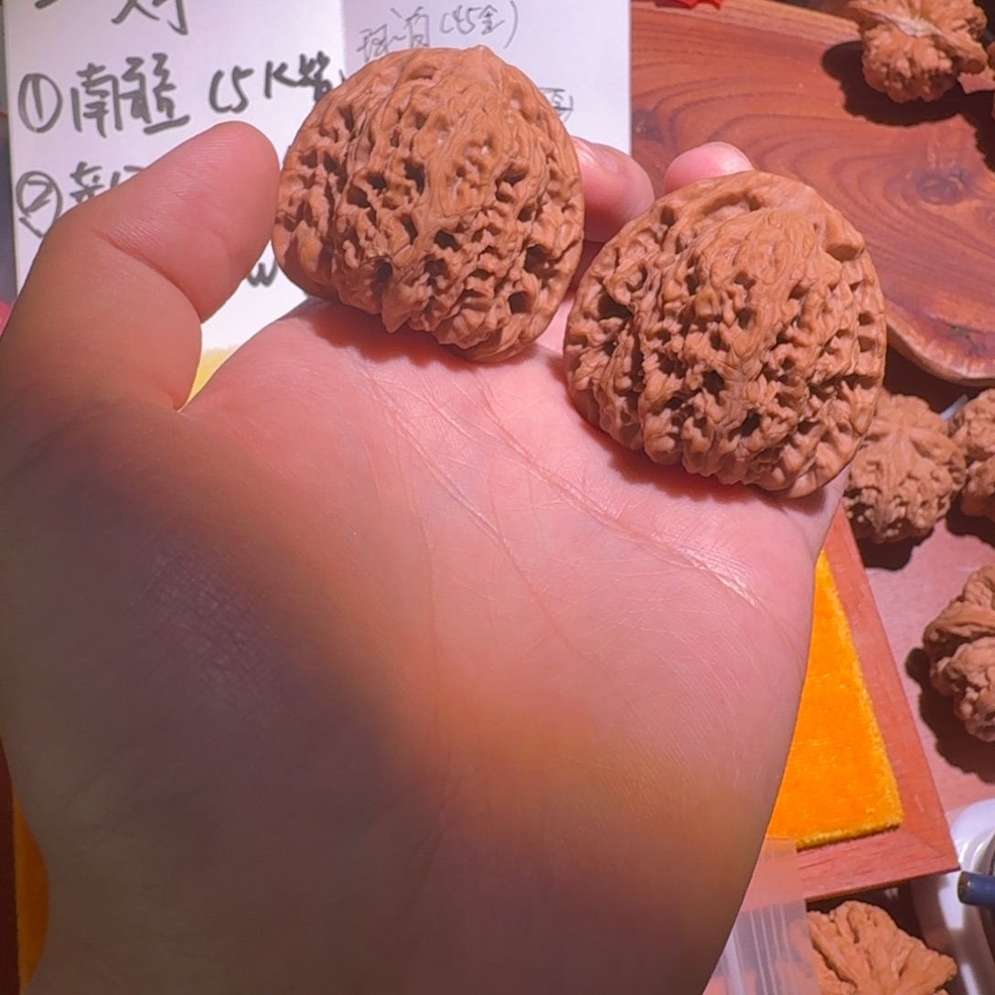 无***！44全品红皮三角疆47克