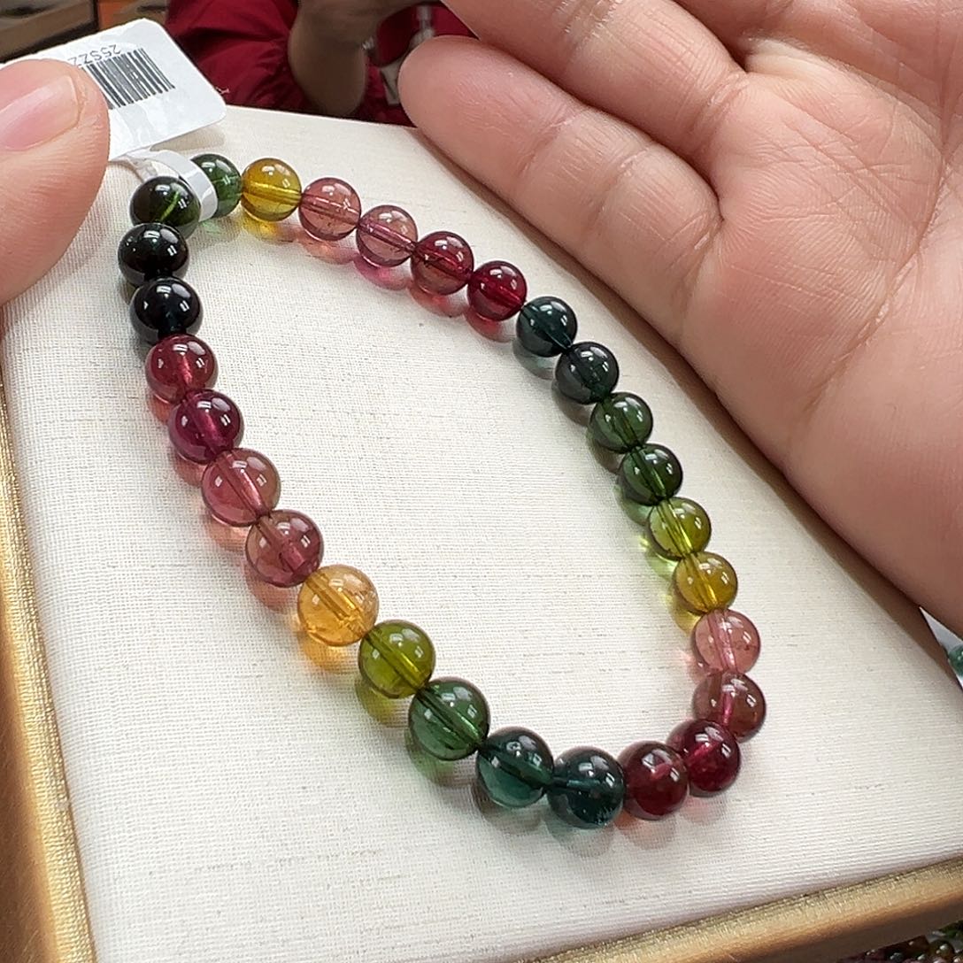 手串碧玺未镶嵌6.3mmmmmmmmm