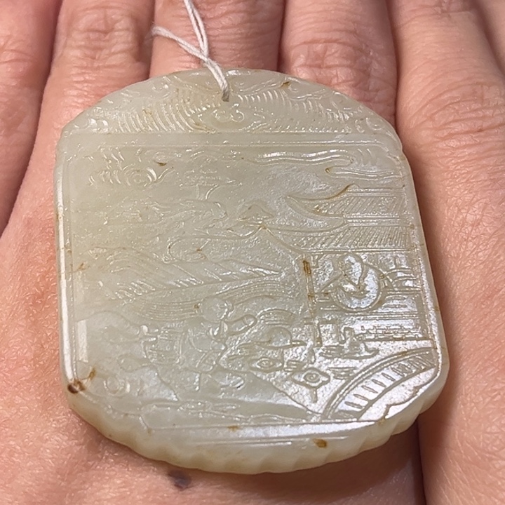 和田玉挂件未镶嵌用****7