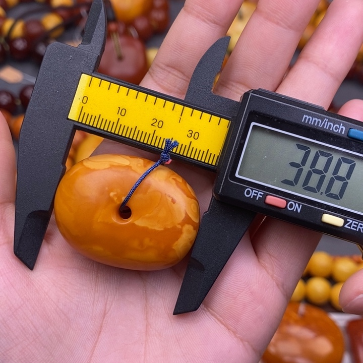 琥珀未镶嵌裸石蜜蜡L