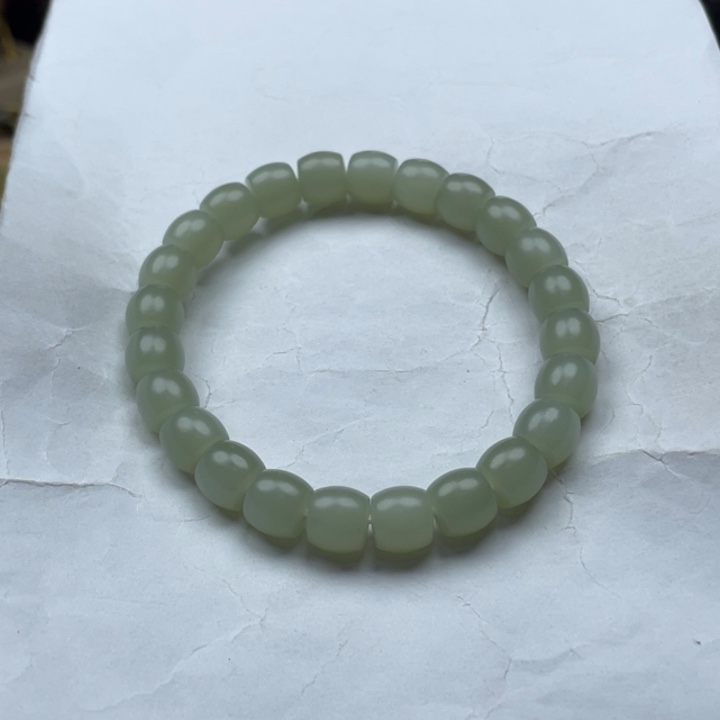 手链未镶嵌和田玉新疆且末蓝调卡9直切精品