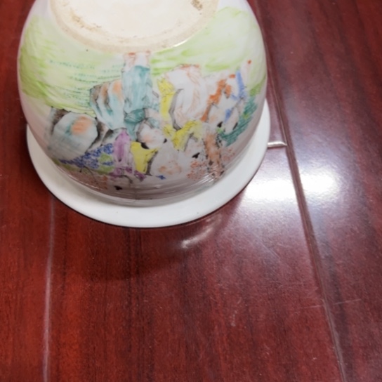 泾***）陶其他小卷缸全品相，人物