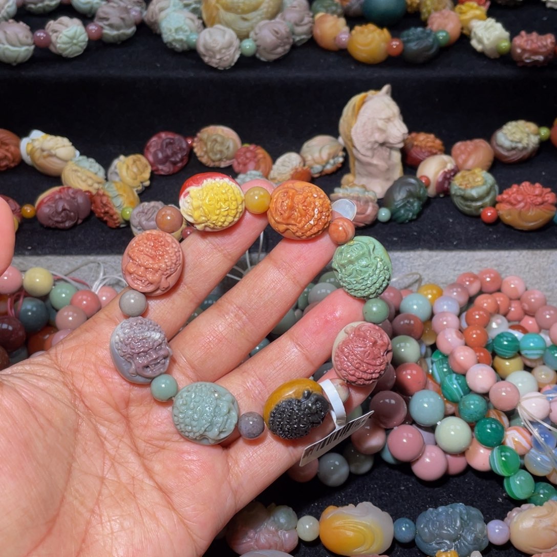 石英质玉未镶嵌手链