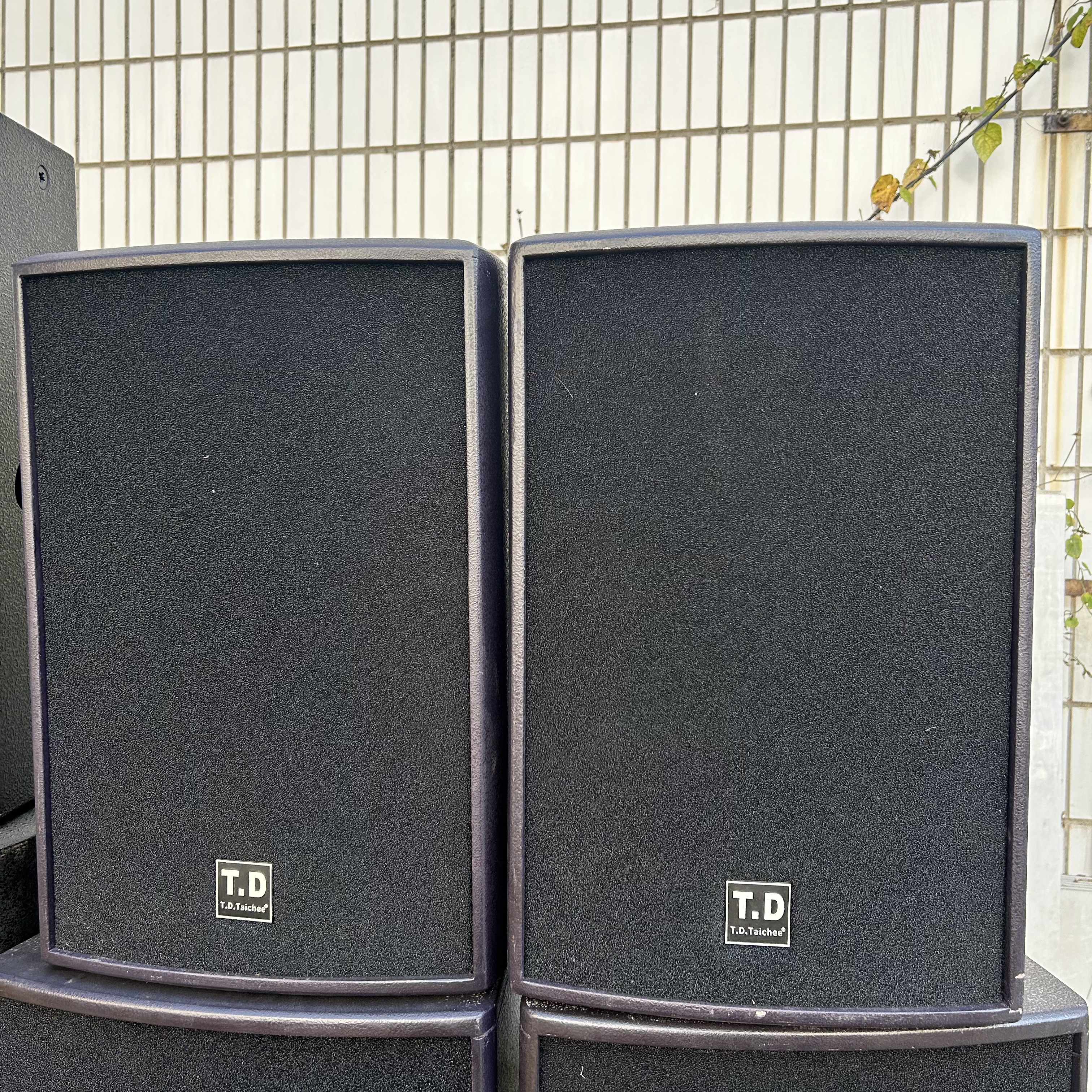 9新  TD 唐龙太极 TKS-910 一对音箱 九新 到付不包邮
