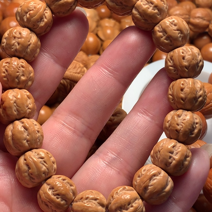 【闪购商品】猴头核桃手串八棱