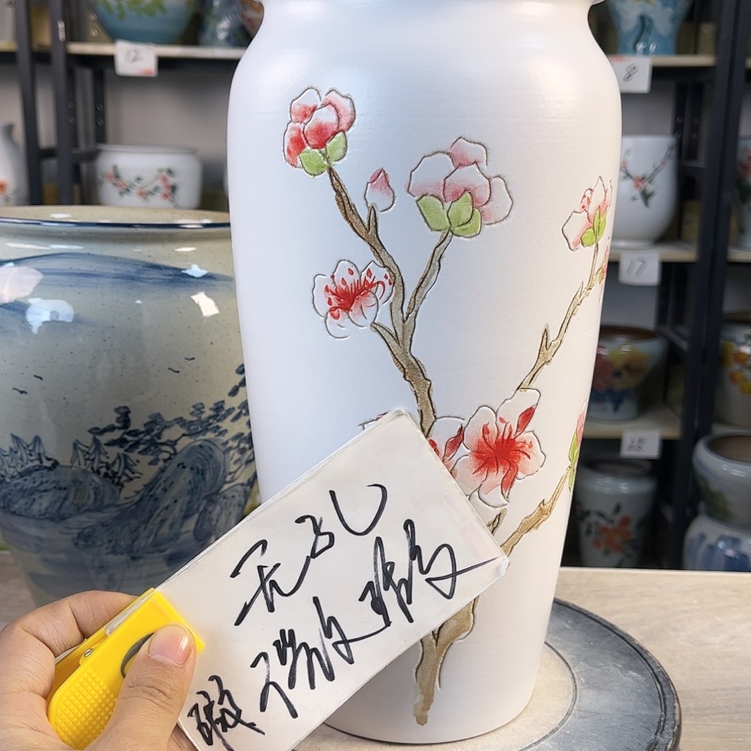 罐1xc景德镇陶瓷花盆