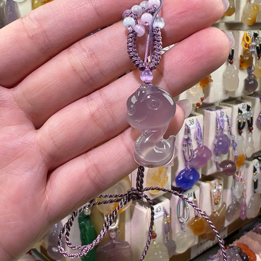 E***a玛瑙/玉髓未镶嵌吊坠(赠链)