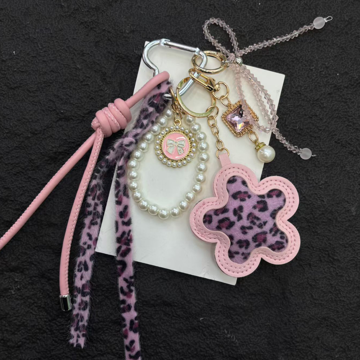 美拉德多巴胺时尚包包挂件（备注编码）