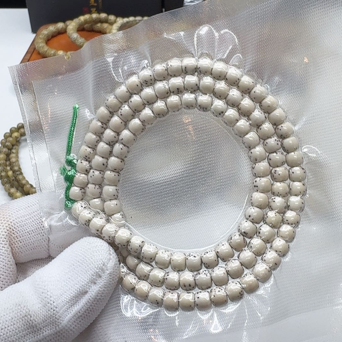 吊坠星月菩提6梵天白半壁6左右桶108