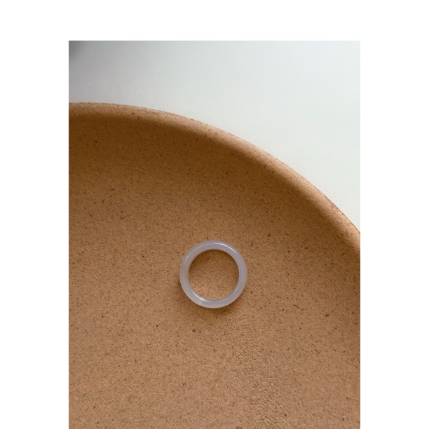 非金属树脂戒指 【月亮湖】 自然系列 简约清冷 素款 J029