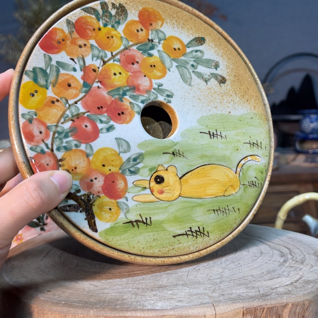 杯素浅陶瓷手工手绘