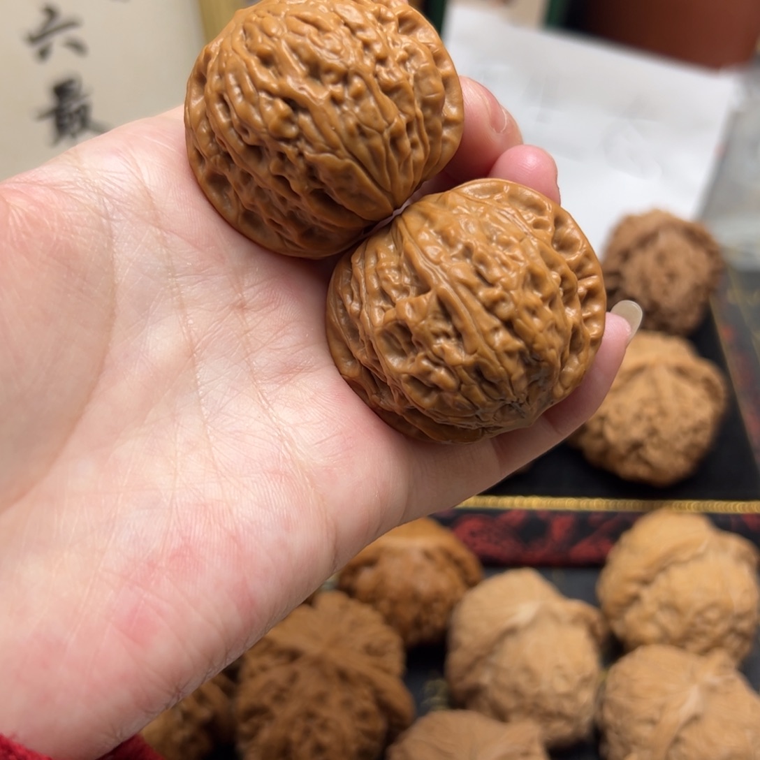 开***喽把件文玩核桃41➕铁锤全品