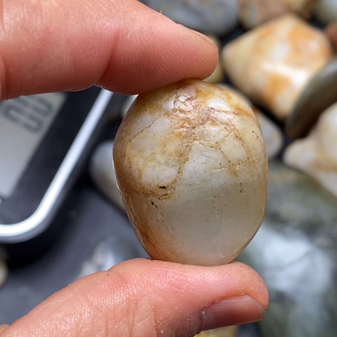 和田玉（糖玉）挂件未镶嵌