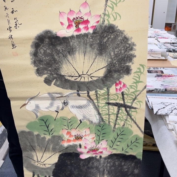 国画绘画手绘作品