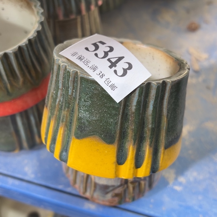 口5～6 ……手工多肉花盆