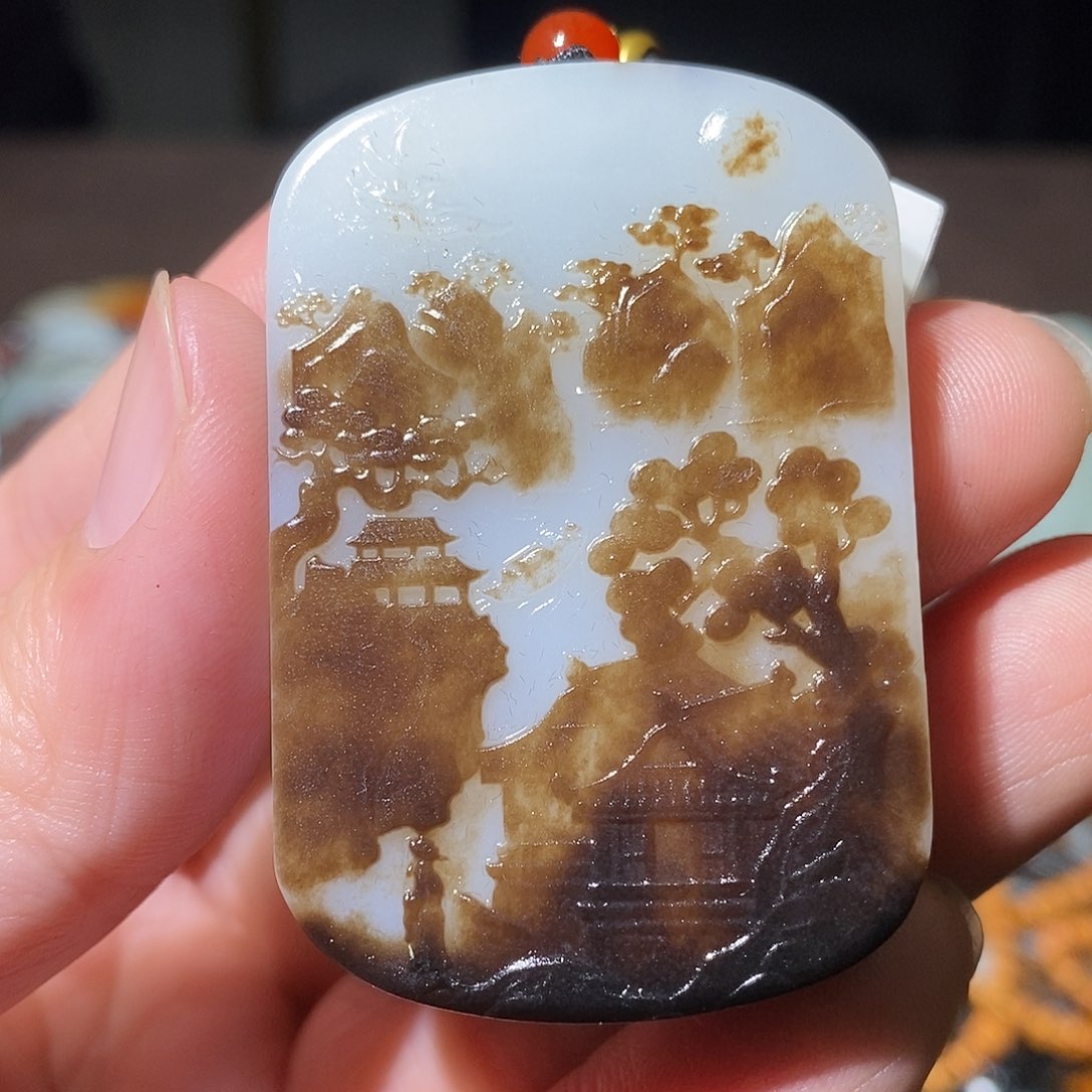 和田玉挂件未镶嵌