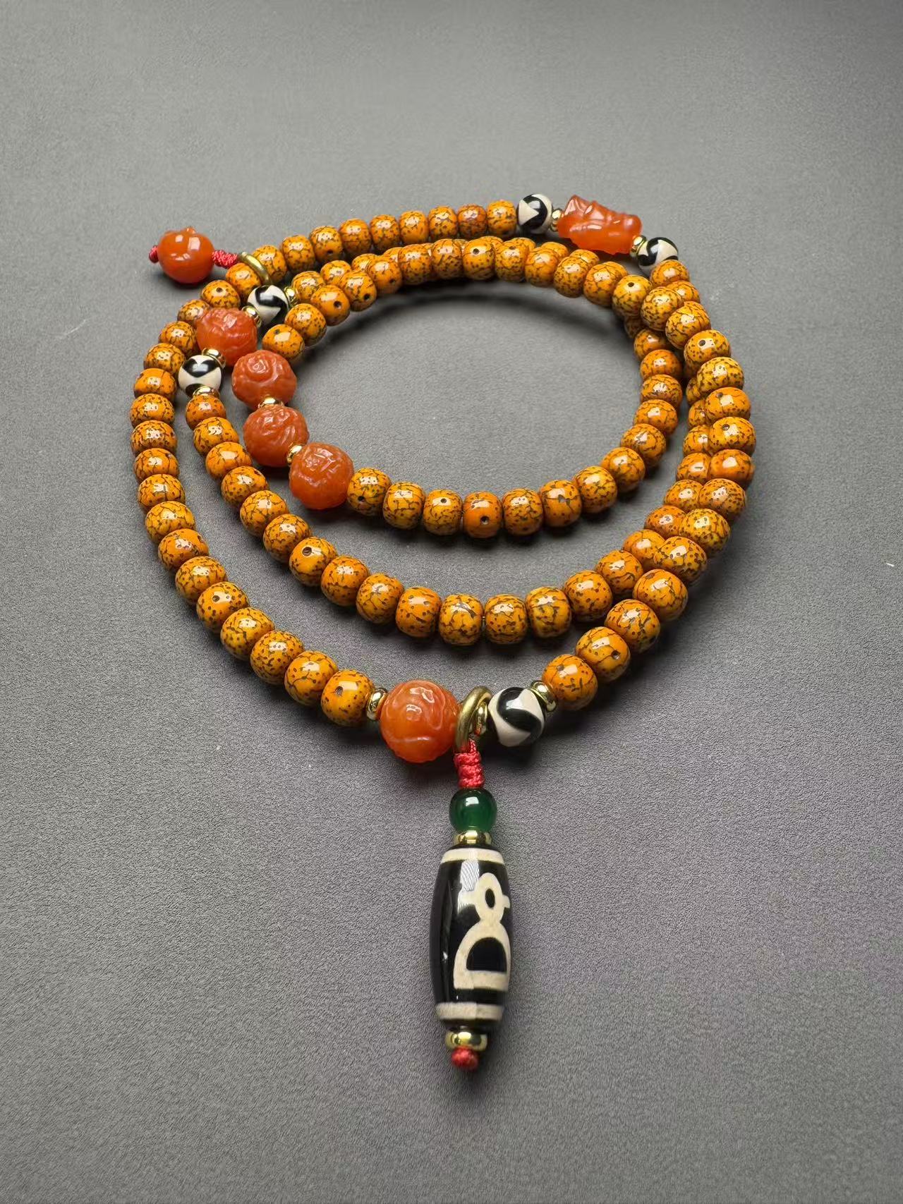 精品多圈开片星月7.5mm