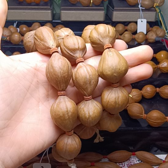 1***9橄榄核手串/手链橄榄核手串三花铁核蒜头2.4