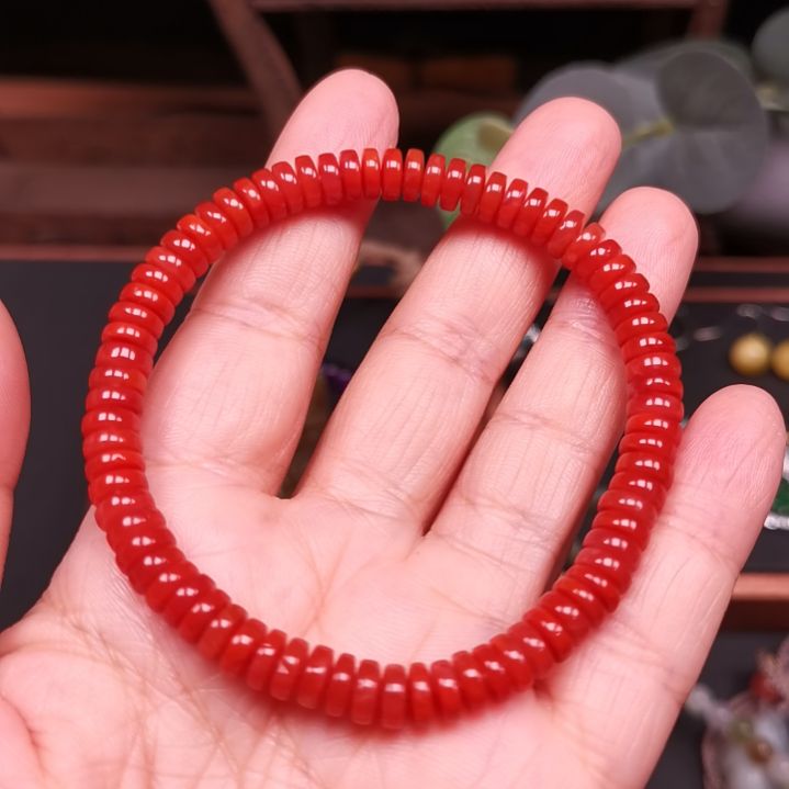 未镶嵌南红玛瑙手串雅*