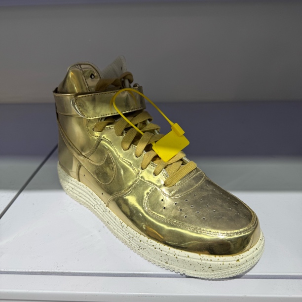 42码 全新原盒 Nike AF1 金色