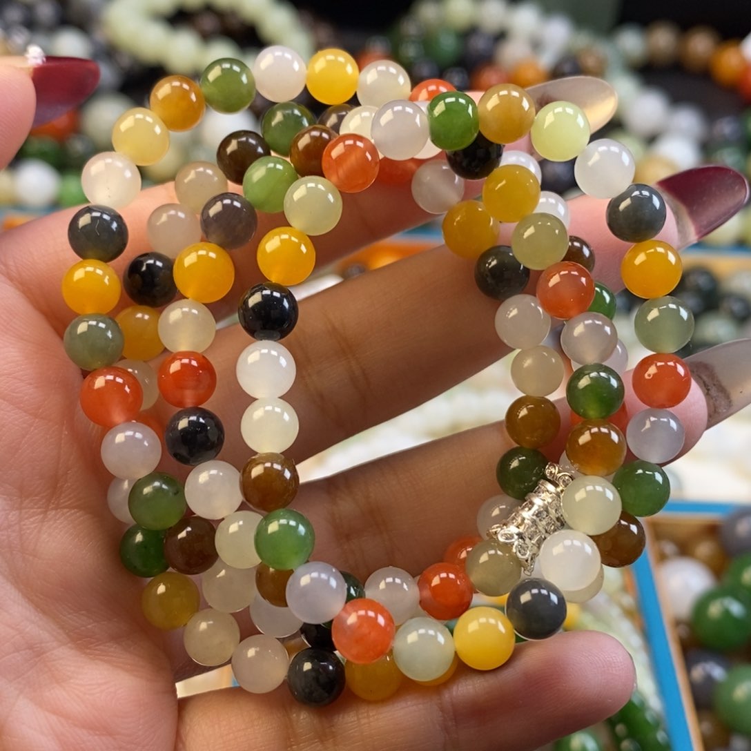 和田玉多宝108手串未镶嵌z 6