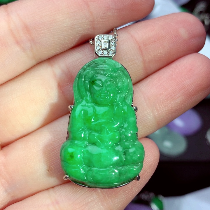 吊坠(不含链)未镶嵌翡翠