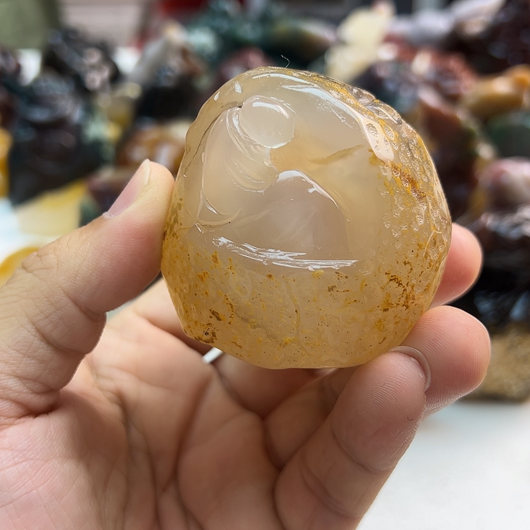 玛瑙/玉髓未镶嵌颈饰