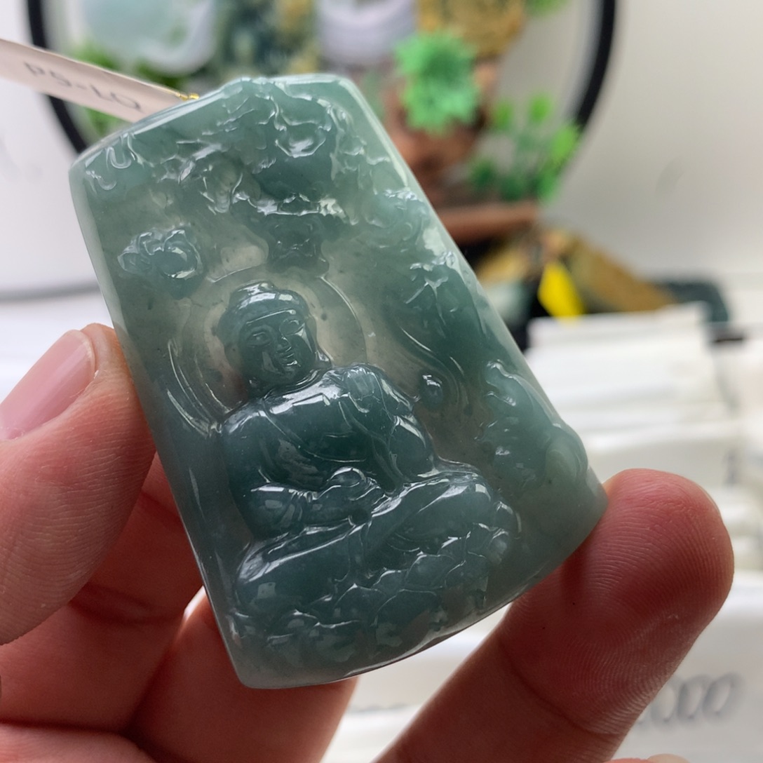 颈饰未镶嵌翡翠阿弥陀佛