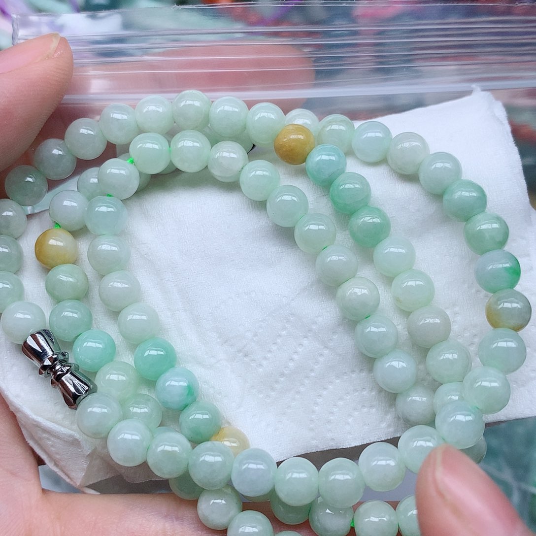 颈饰未镶嵌翡翠翡翠