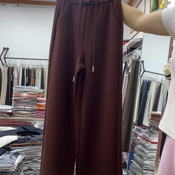 高品质下垂直筒裤8853 27