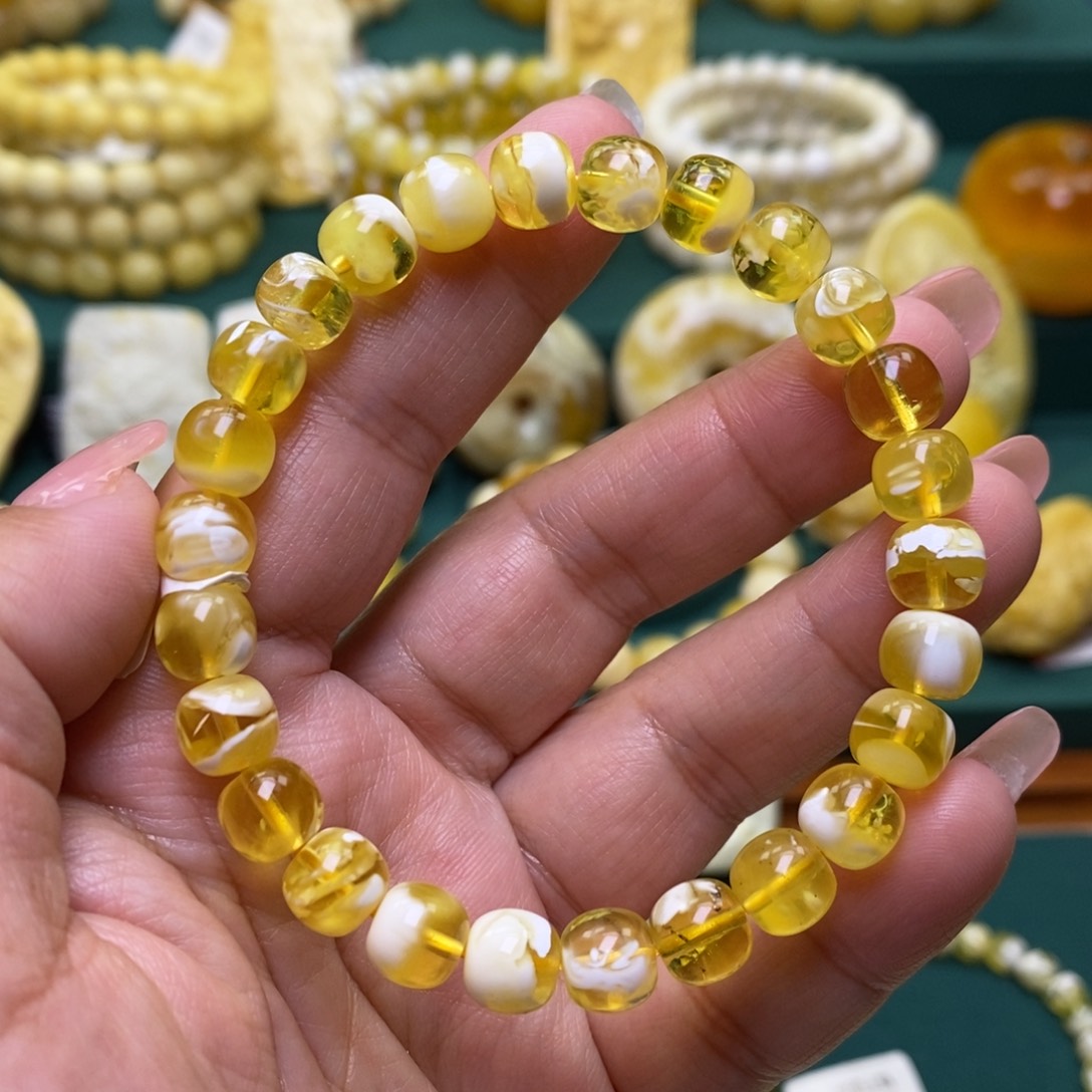 蜜蜡未镶嵌裸石8➕