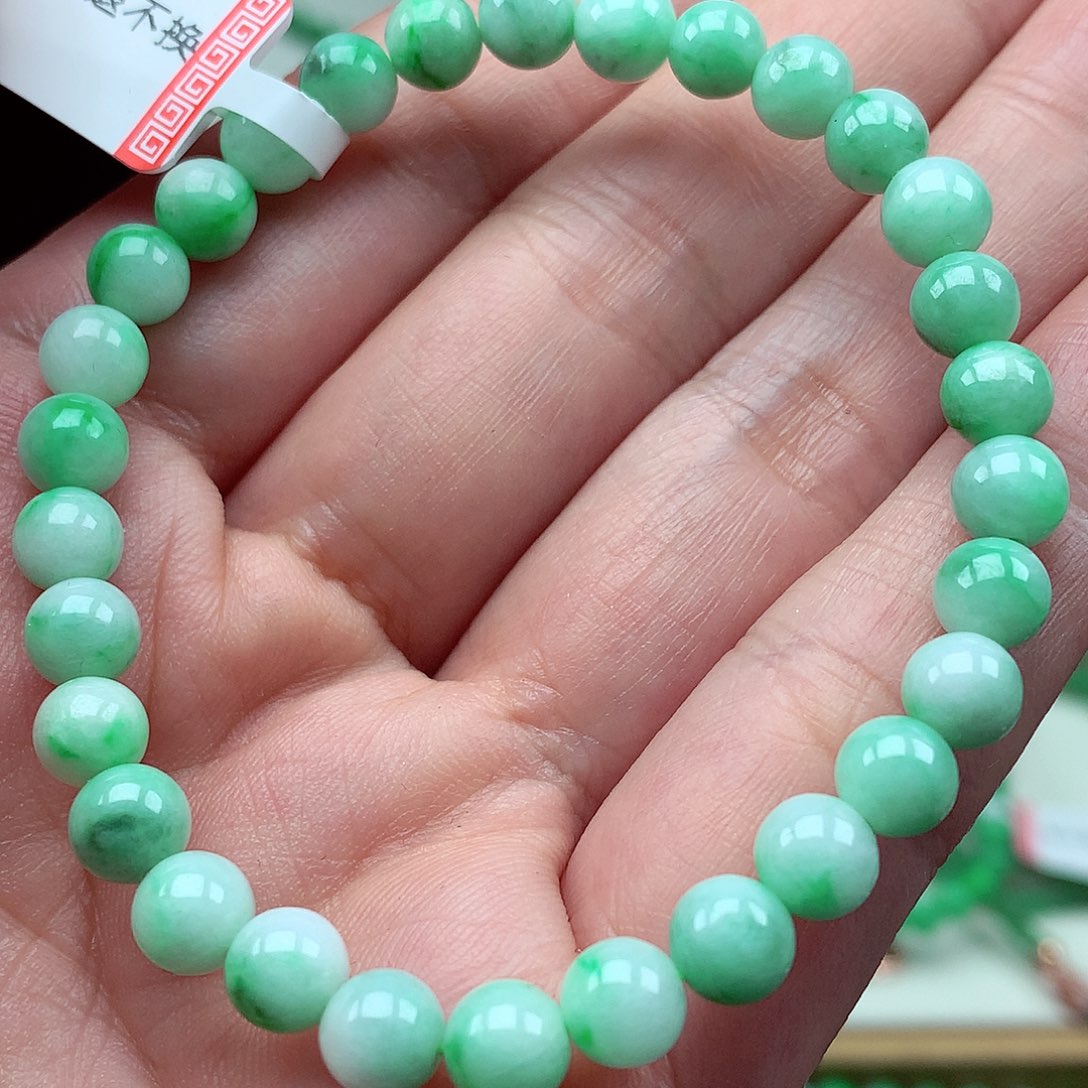 翡翠未镶嵌毛衣链翡翠