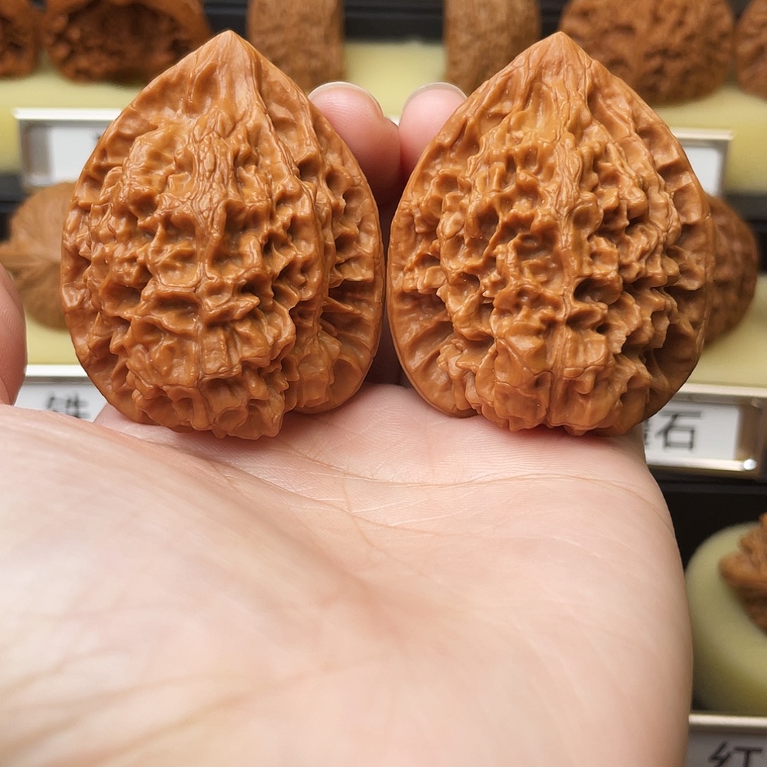 吊坠文玩核桃官帽43尺773