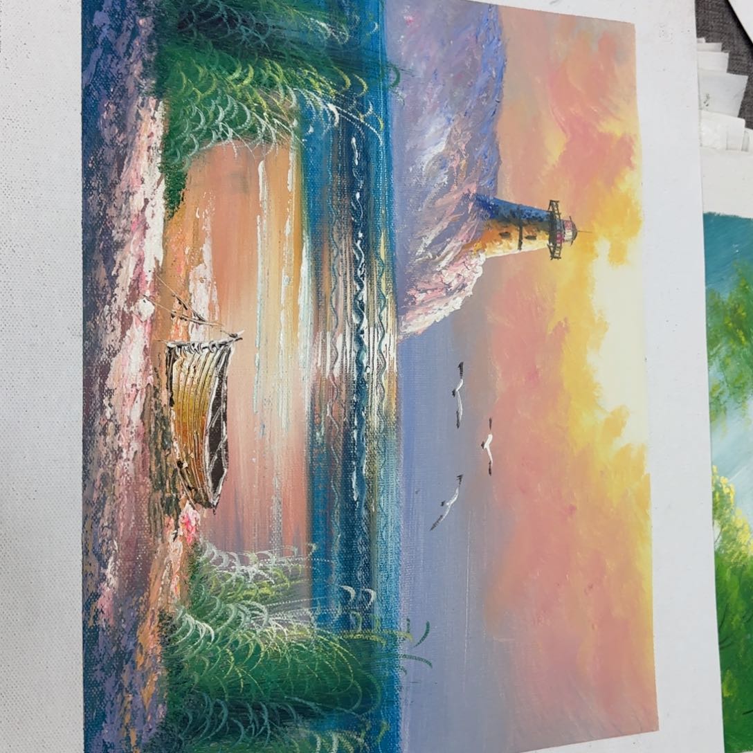 油画优惠多多指教了。好