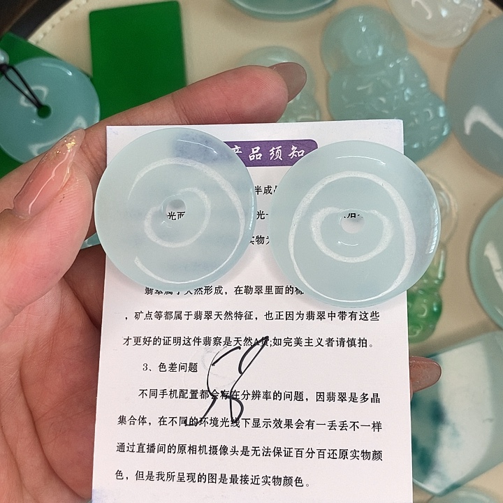 无非金属一***林时尚首饰吊坠直播间拍一发一