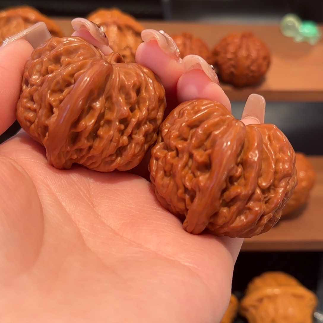 桃核吊坠拱桥四座楼41 689