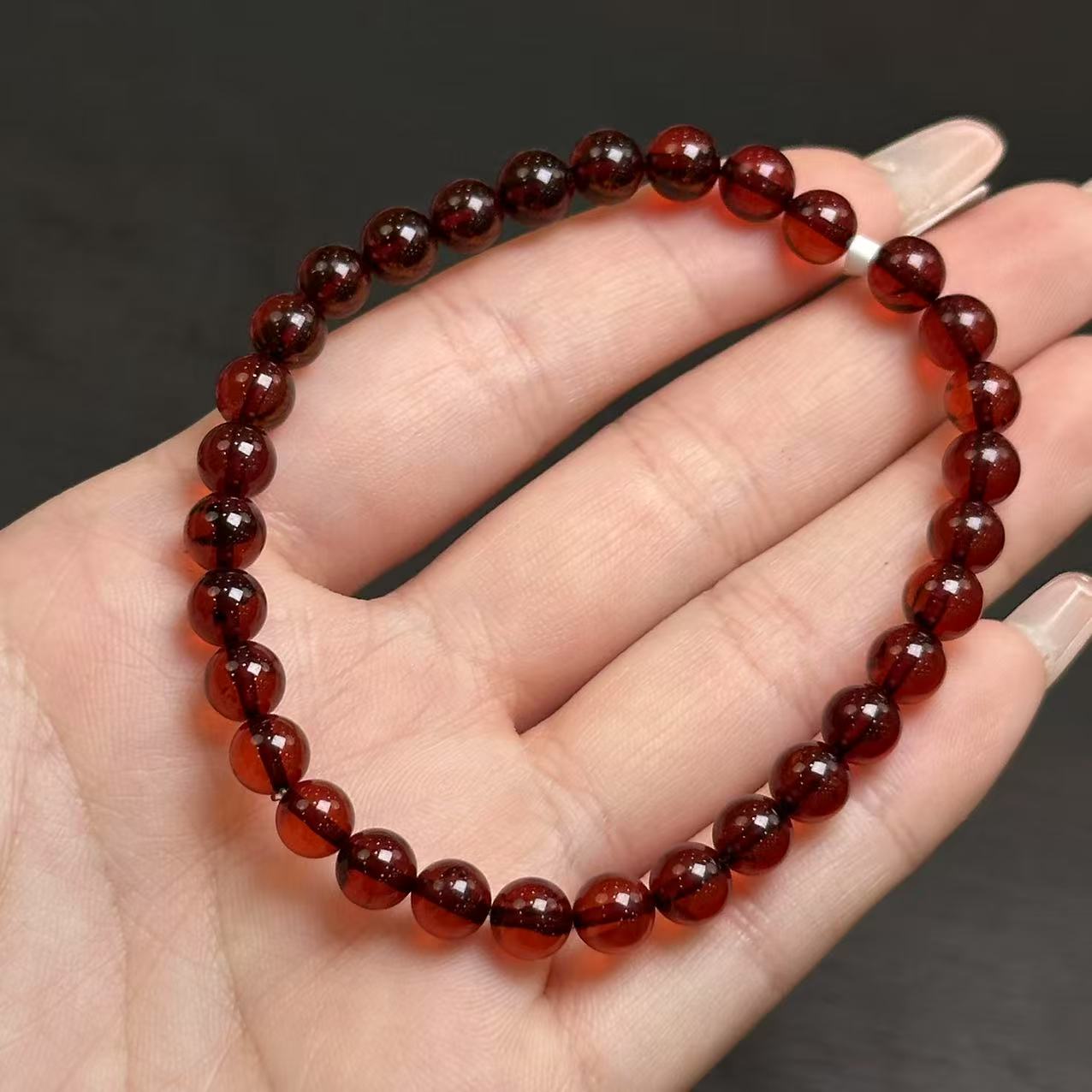 华林福禧 琥珀手串 6mm M02 A01251 多样性发一