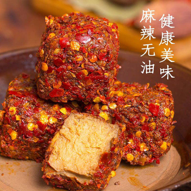 【秋田里】代卖农家手工制作土特产豆腐乳 红豆腐