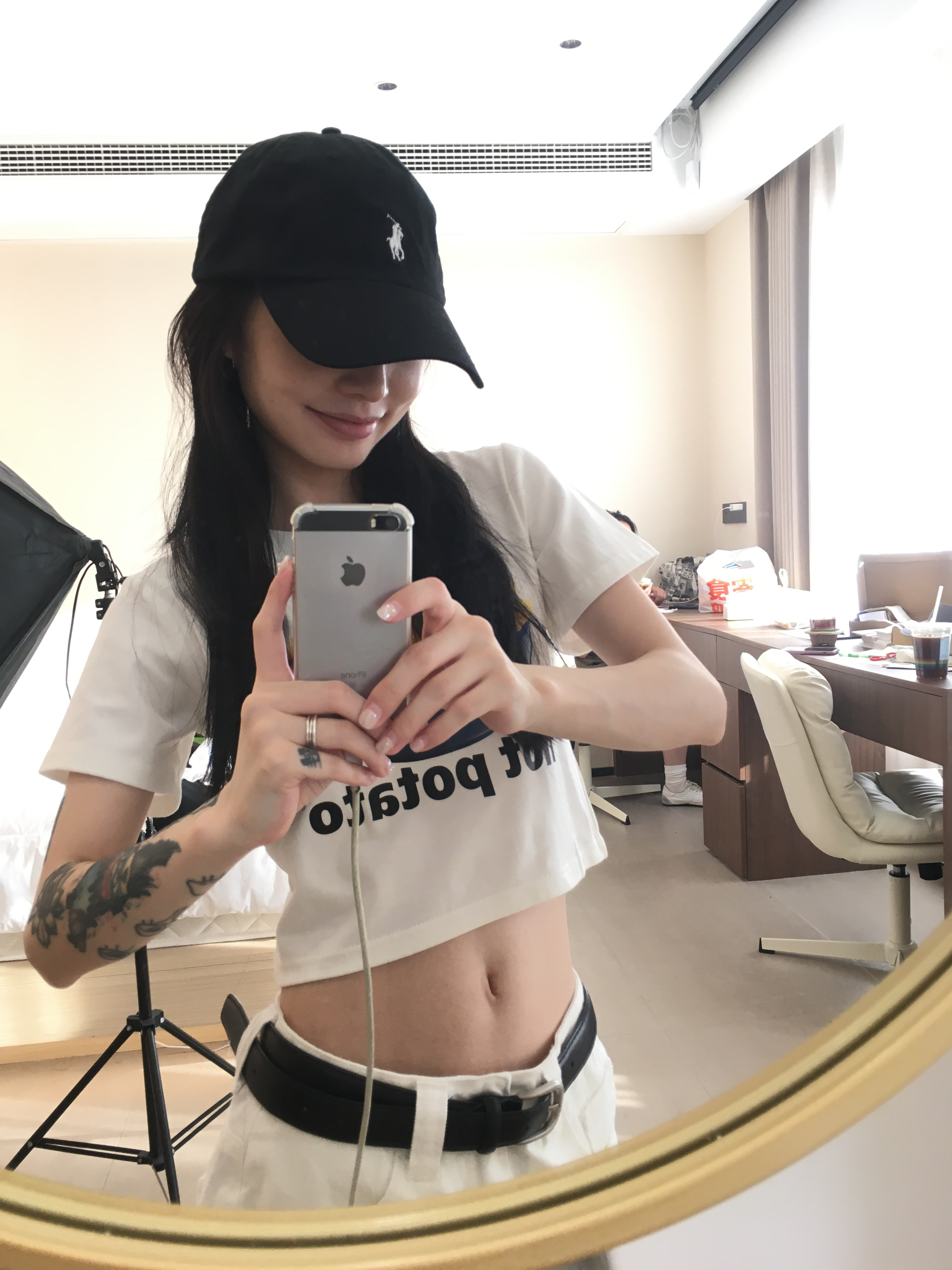 骑马 打球鸭舌帽