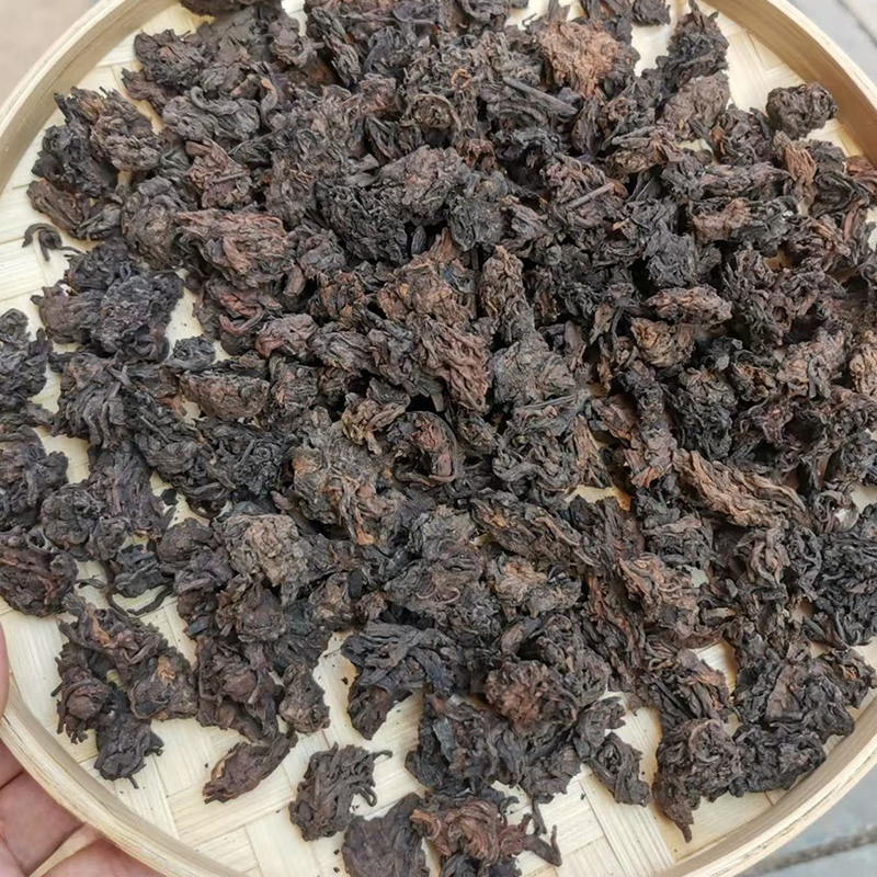 2016年下磨烈普洱熟茶茶头（250g）1月16【42号】