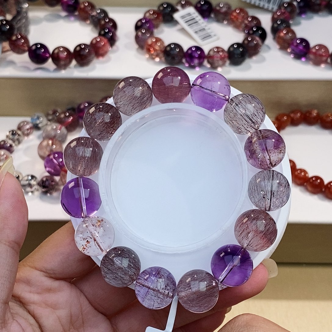 手链未镶嵌水晶黑加仑13